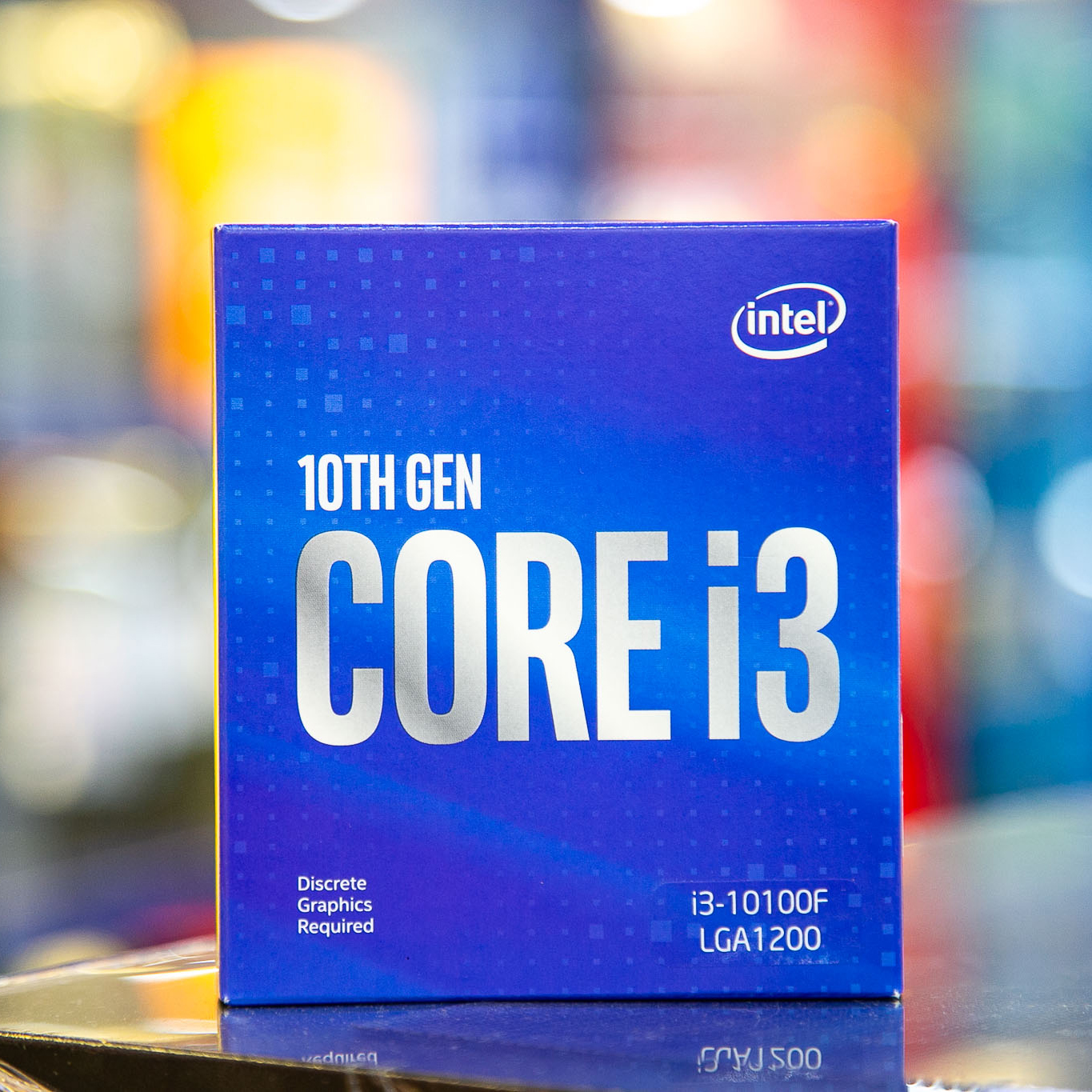CPU Intel Core i3-10100F (3.6GHz turbo up to 4.3Ghz, 4 nhân 8 luồng, 6MB Cache, 65W) - LGA 1200